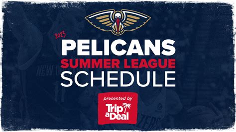 pelicans summer league schedule 2023
